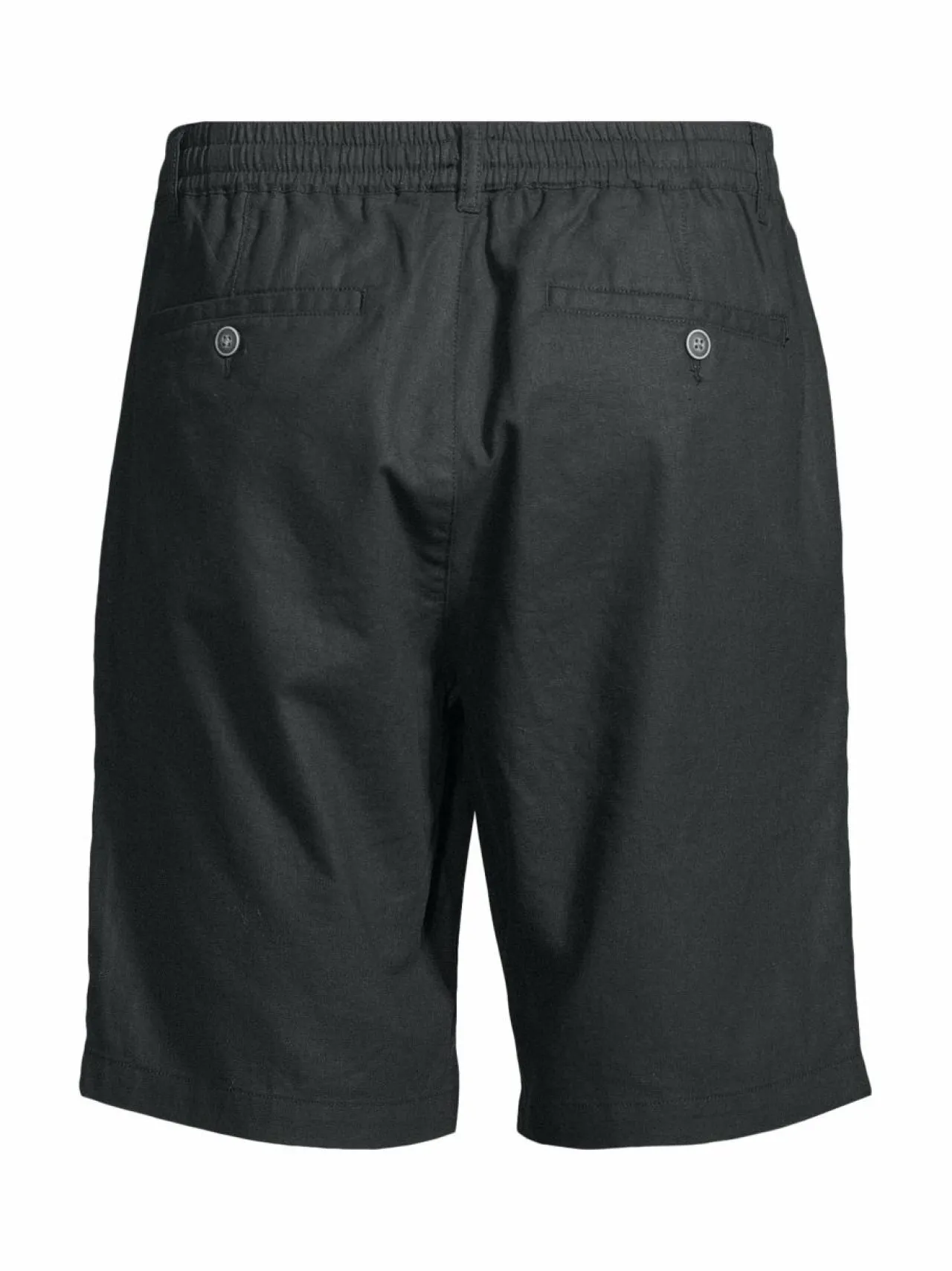 Housut<CONSTRUE Taustin-puuvilla-pellavashortsit BLACK