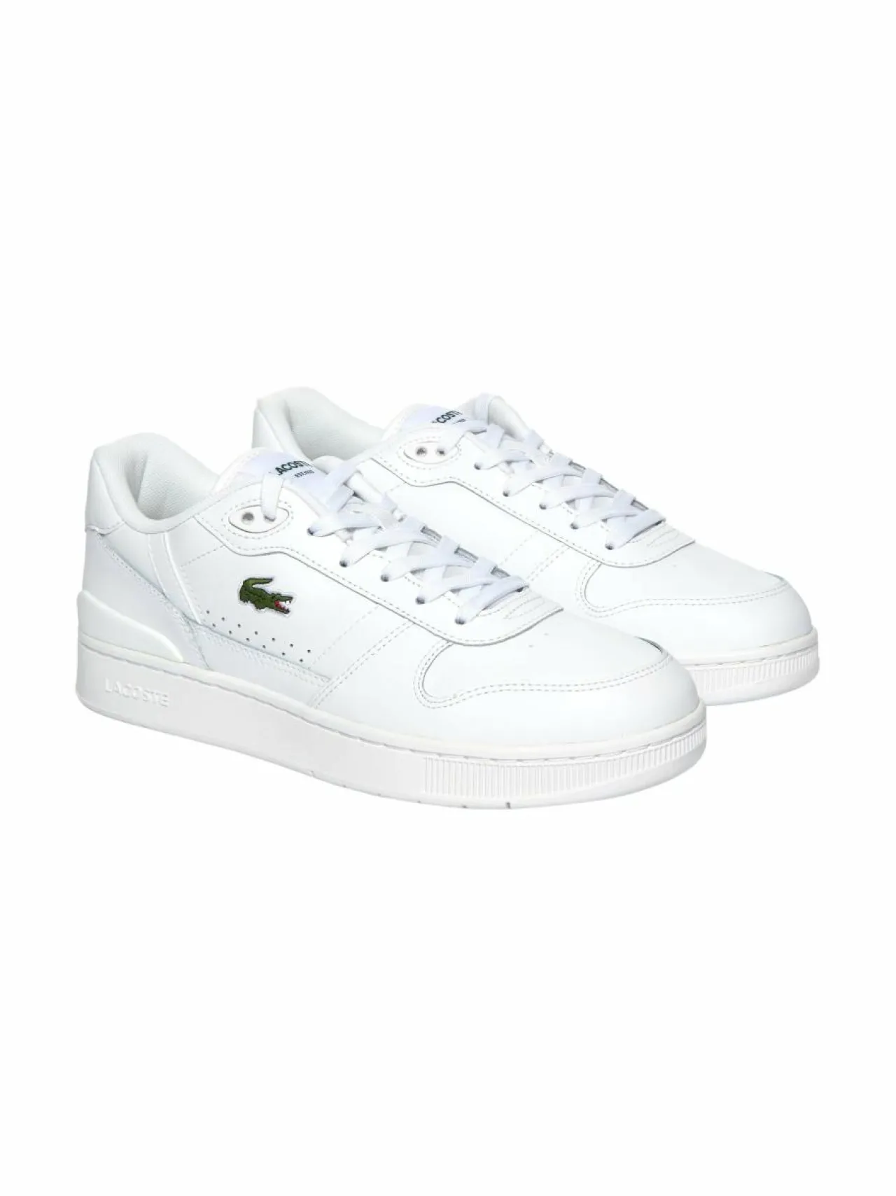 Urheilujalkineet|Tennarit & Sneakerit<Lacoste T-Clip -sneakerit 21G WHITE/GLOSS-LOG-MARZIPAN-JAVA BLUE