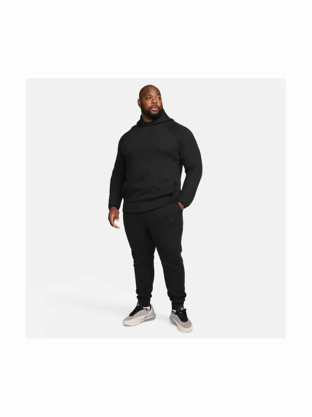 Urheiluhousut & Treenitrikoot<Nike Tech Fleece -collegehousut 010 BLACK/BLACK