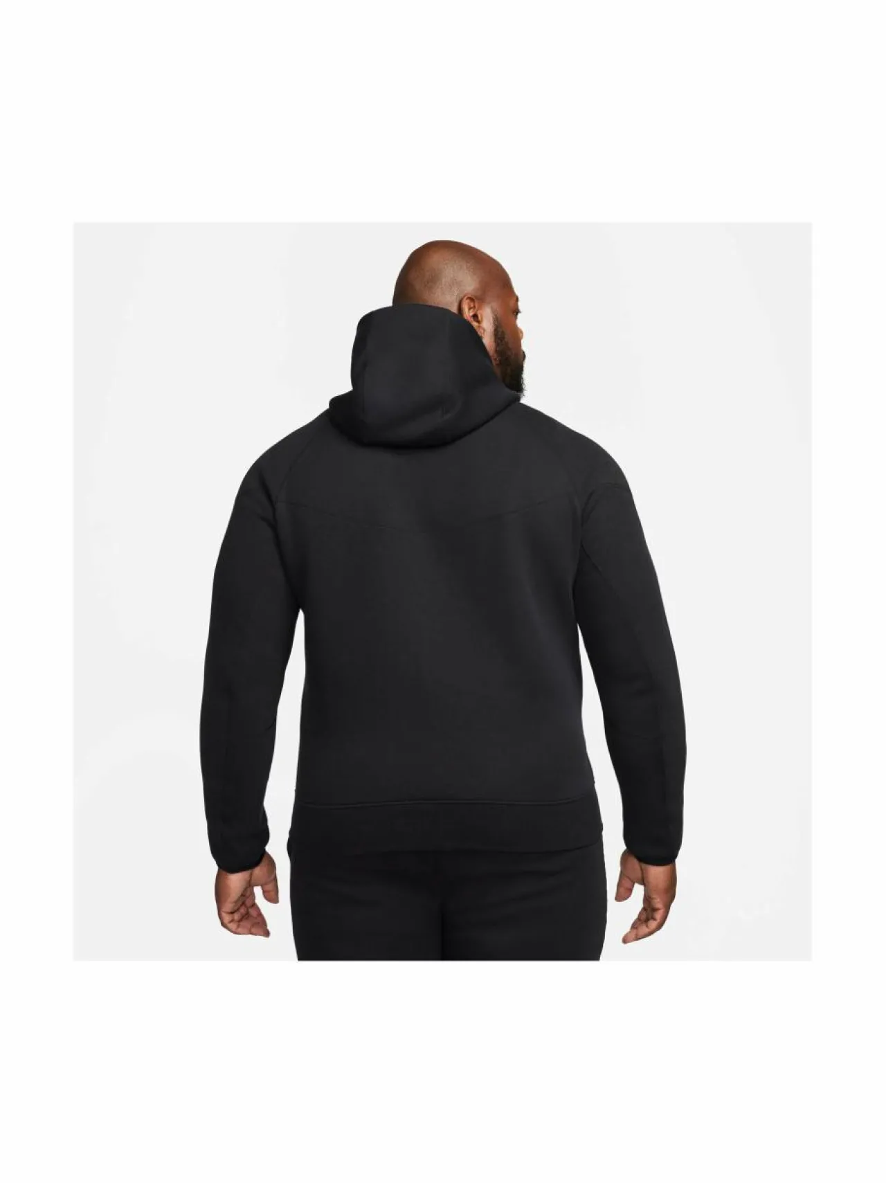 Paidat, Hupparit & Colleget<Nike Tech Fleece Windrunner -huppari 010 BLACK/BLACK
