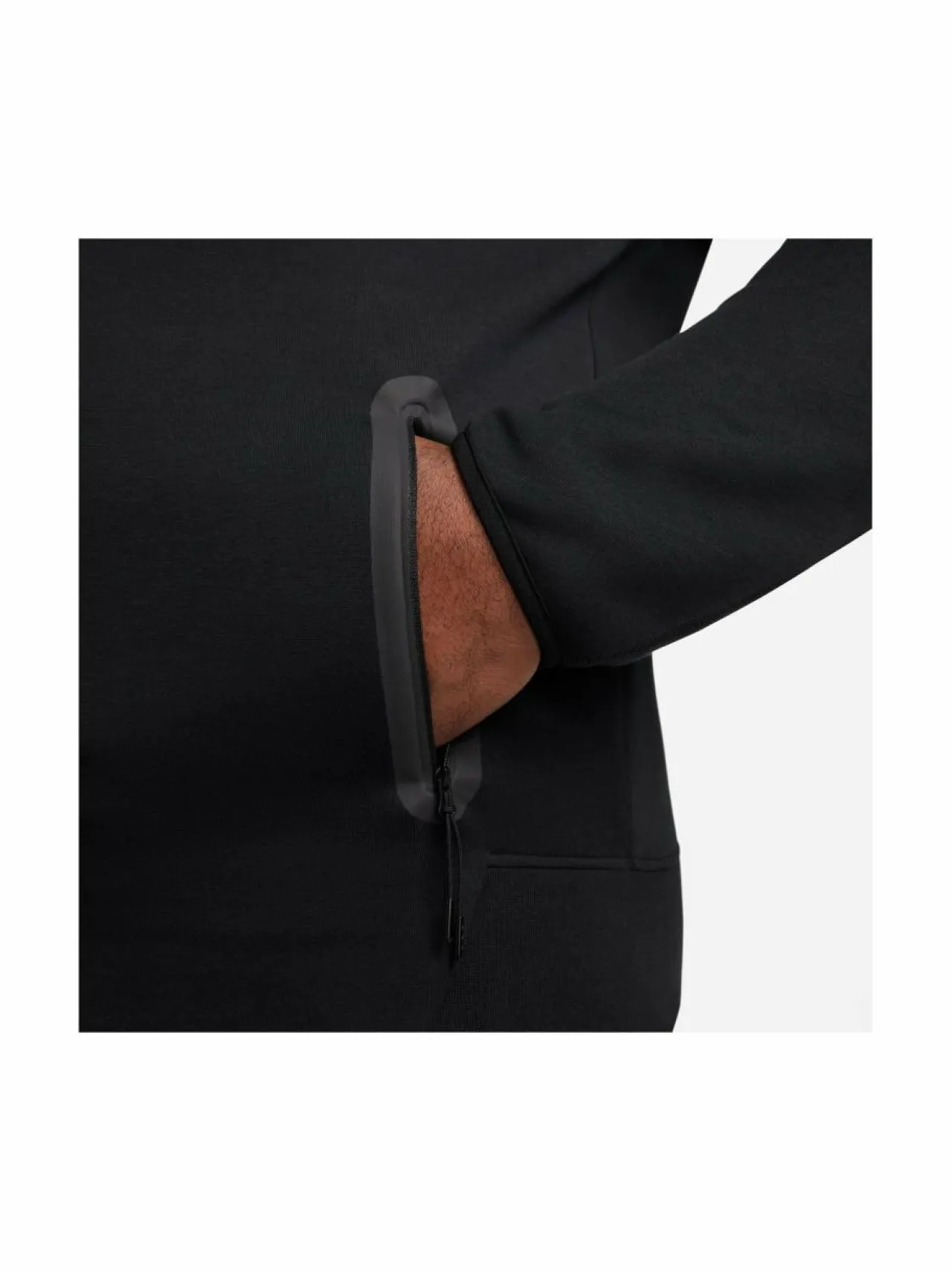 Paidat, Hupparit & Colleget<Nike Tech Fleece Windrunner -huppari 010 BLACK/BLACK