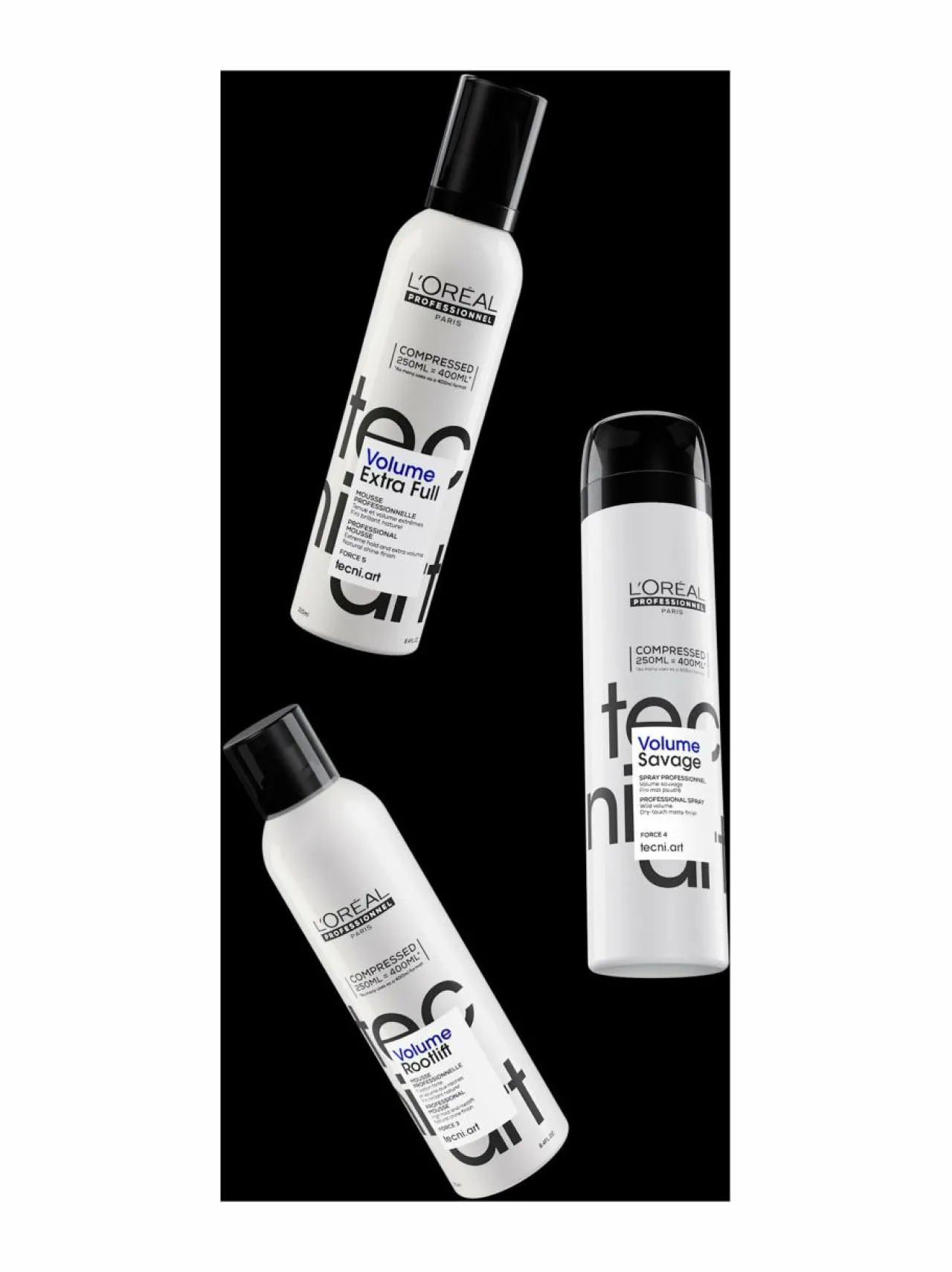 Muotoilu & Viimeistely<L'Oréal Professionnel Tecni.Art Volume Rootlift Mousse -tyvivaahto 250 ml