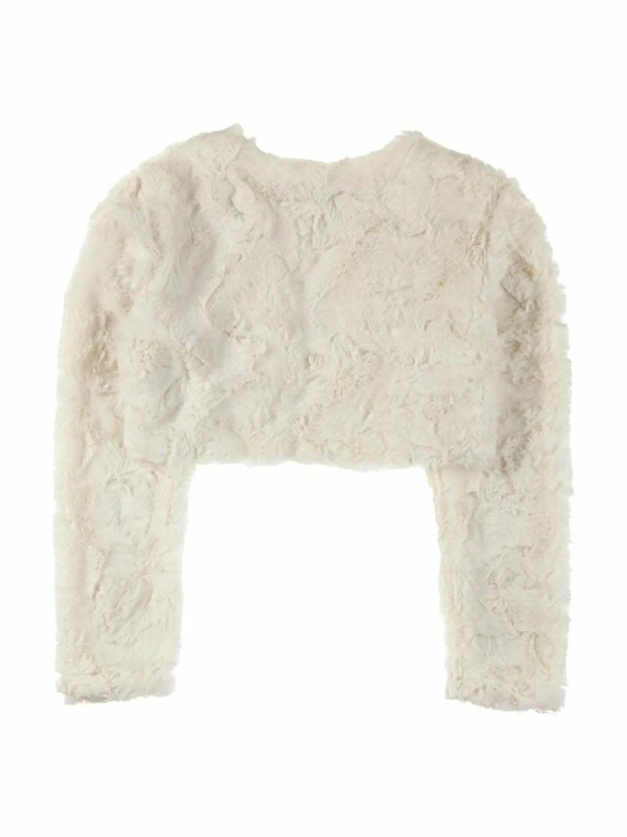 Juhlavaatteet<MINGNELIN Tekoturkisbolero 003 WHITE