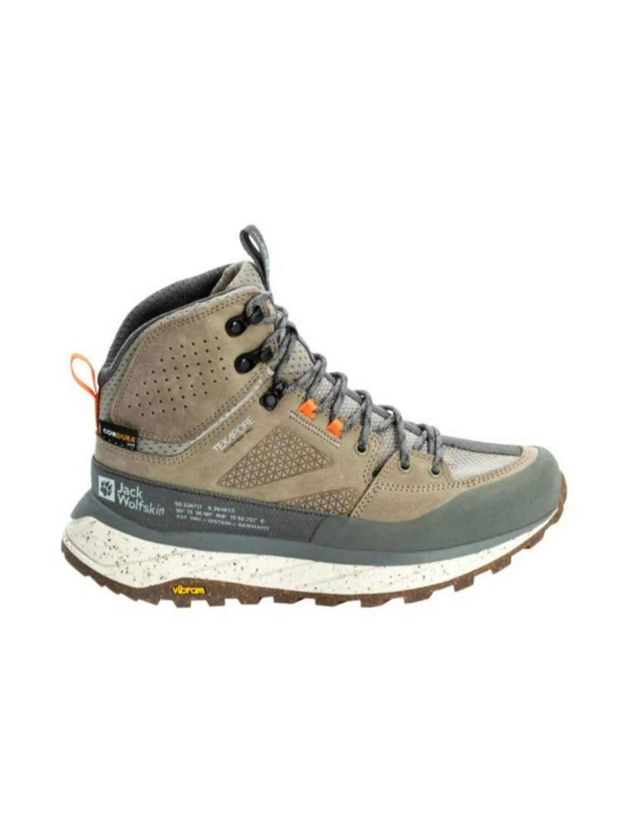 Urheilujalkineet<Jack Wolfskin TERRAQUEST TEXAPORE MID W MISTY GREEN