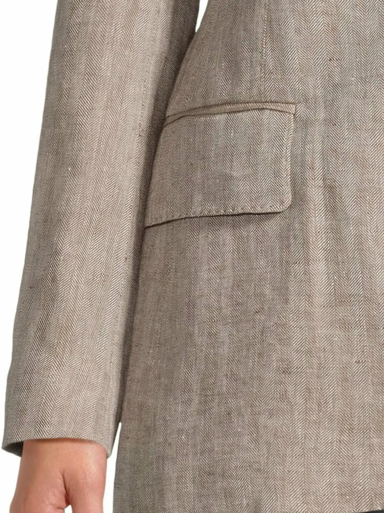 Bleiserit & Jakut<Max Mara Studio Teso-pellavableiseri 004 TABACK