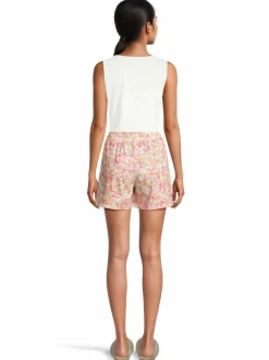 Yö- & Oloasut<A+more Tess-shortsit ORANGE/WHITE/TURQUOISE