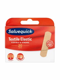 Salvequick Textile Elastic -laastari 20 kpl^ Hygieniatuotteet