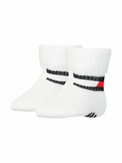 Sukat & Sukkahousut<Tommy Hilfiger TH Baby Flag -sukat 2-pack 001 WHITE