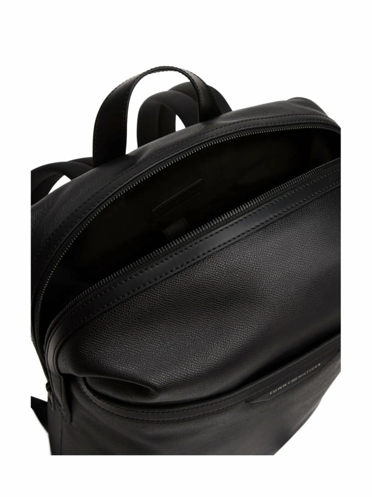 Reput<Tommy Hilfiger TH Buiness -nahkareppu BDS BLACK