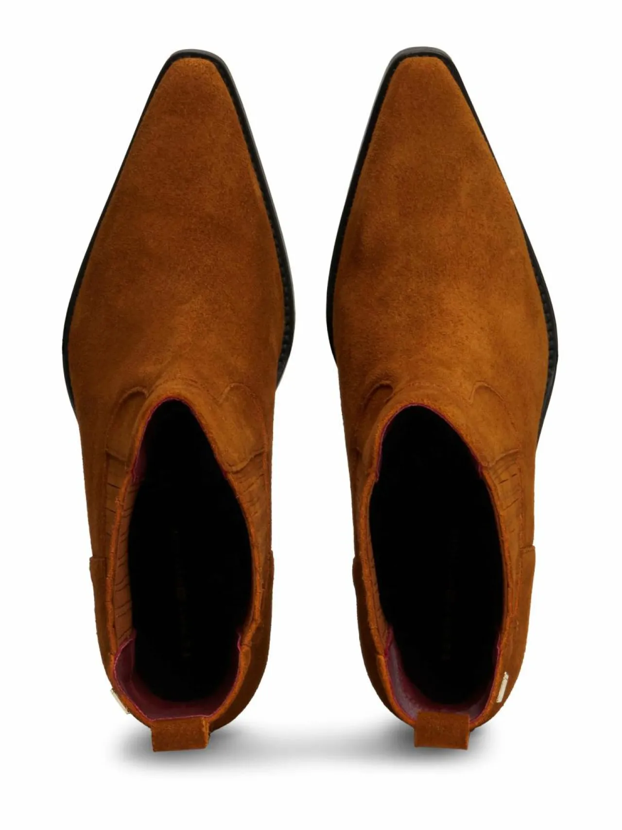 Tommy Hilfiger TH Cowboy - mokkanahkaiset saappaat^ Saappaat