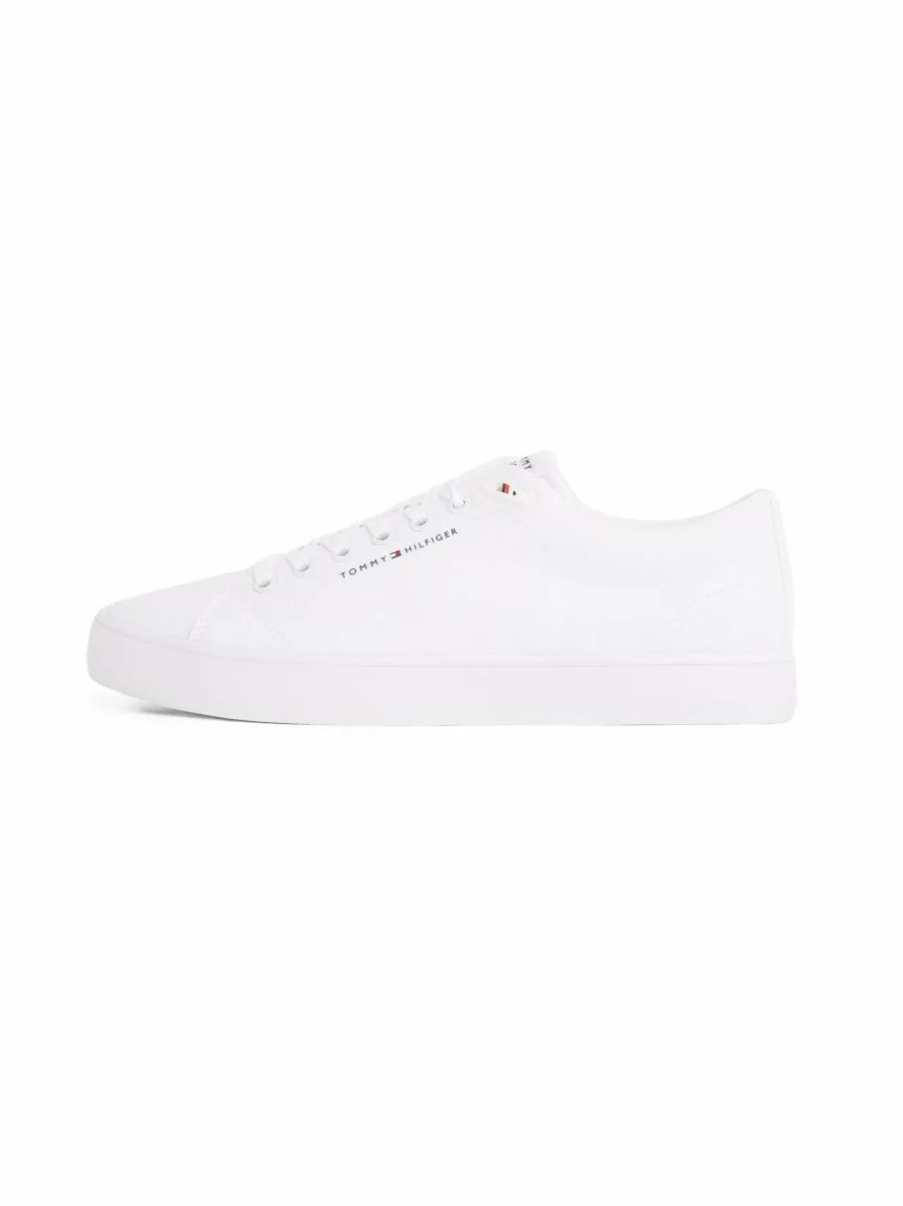 Urheilujalkineet|Tennarit & Sneakerit<Tommy Hilfiger TH HI Vulc Low Core -kangastennarit YBS WHITE