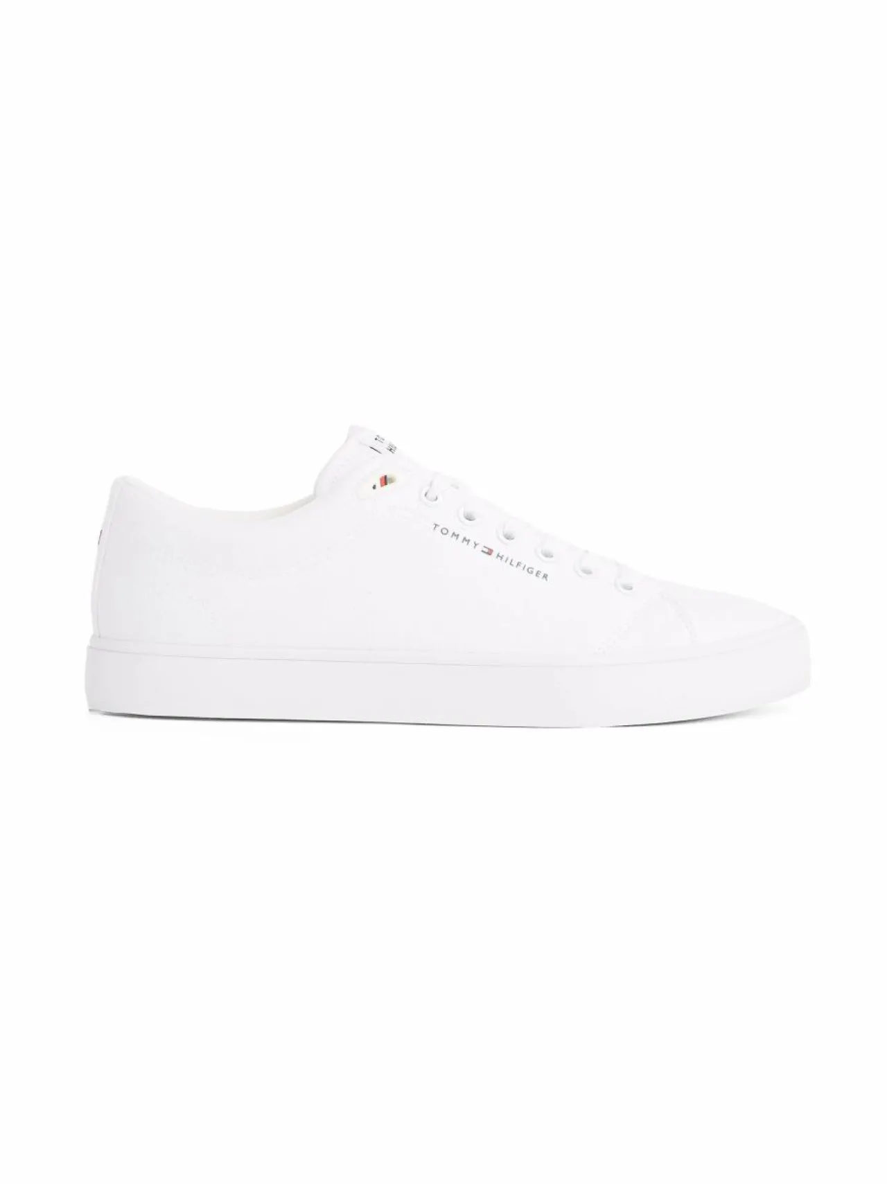 Urheilujalkineet|Tennarit & Sneakerit<Tommy Hilfiger TH HI Vulc Low Core -kangastennarit YBS WHITE