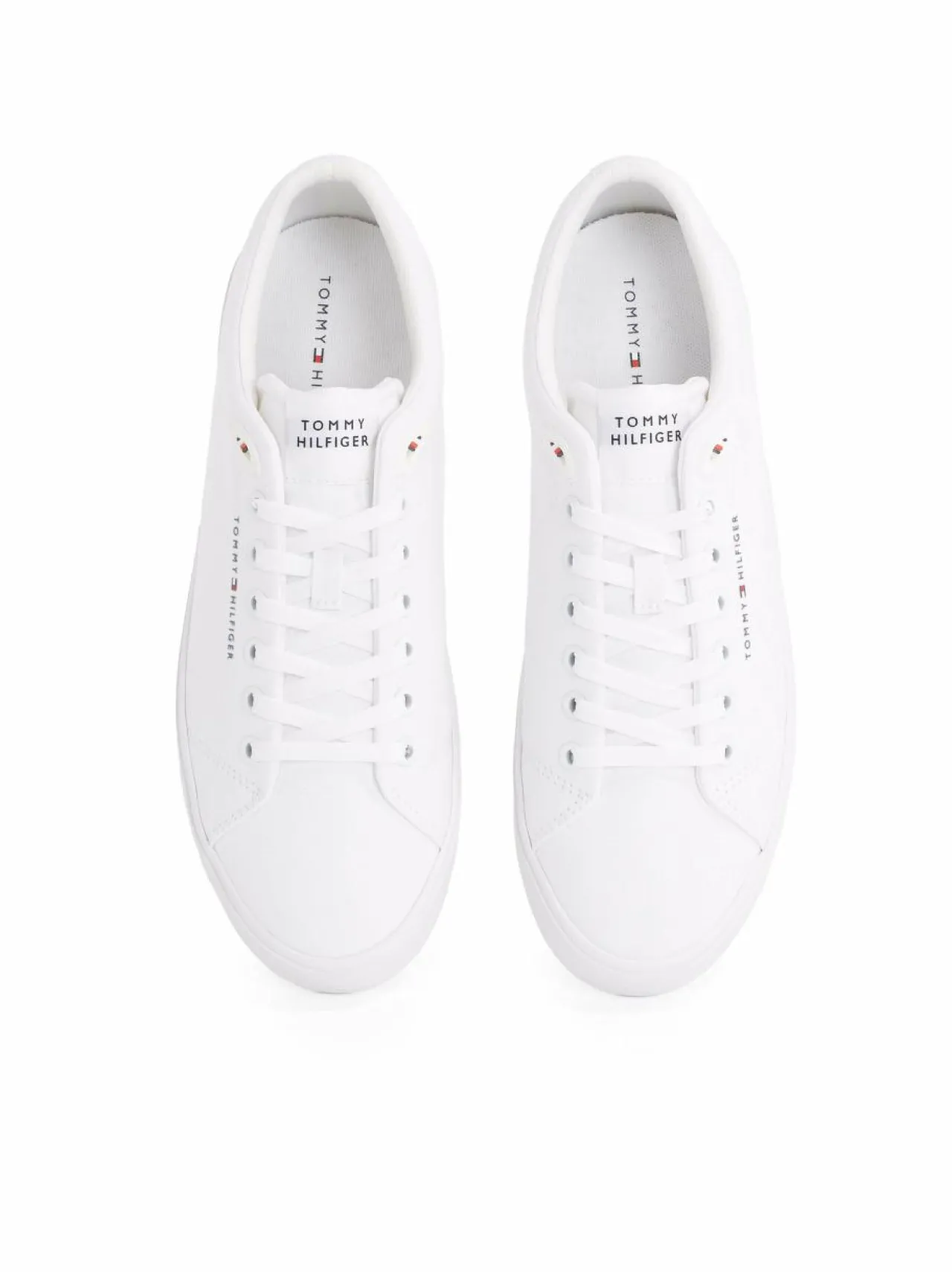 Urheilujalkineet|Tennarit & Sneakerit<Tommy Hilfiger TH HI Vulc Low Core -kangastennarit YBS WHITE