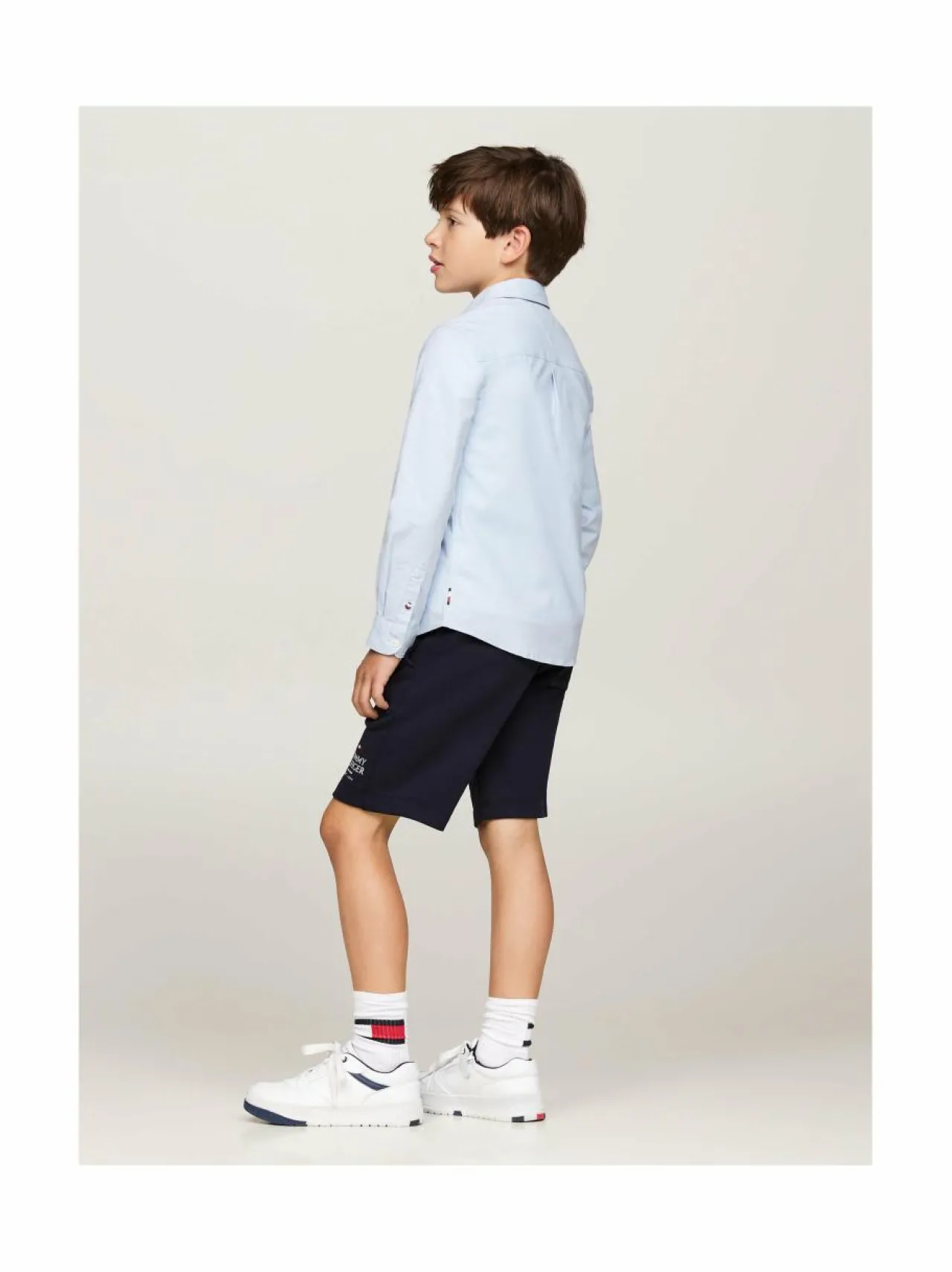 Paidat|Paidat<Tommy Hilfiger TH Logo Regular Fit Oxford -kauluspaita C1O BREEZY BLUE