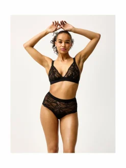 Alusvaatteet & -Asut<Closely The Bird Bralette -rintaliivit BLACK