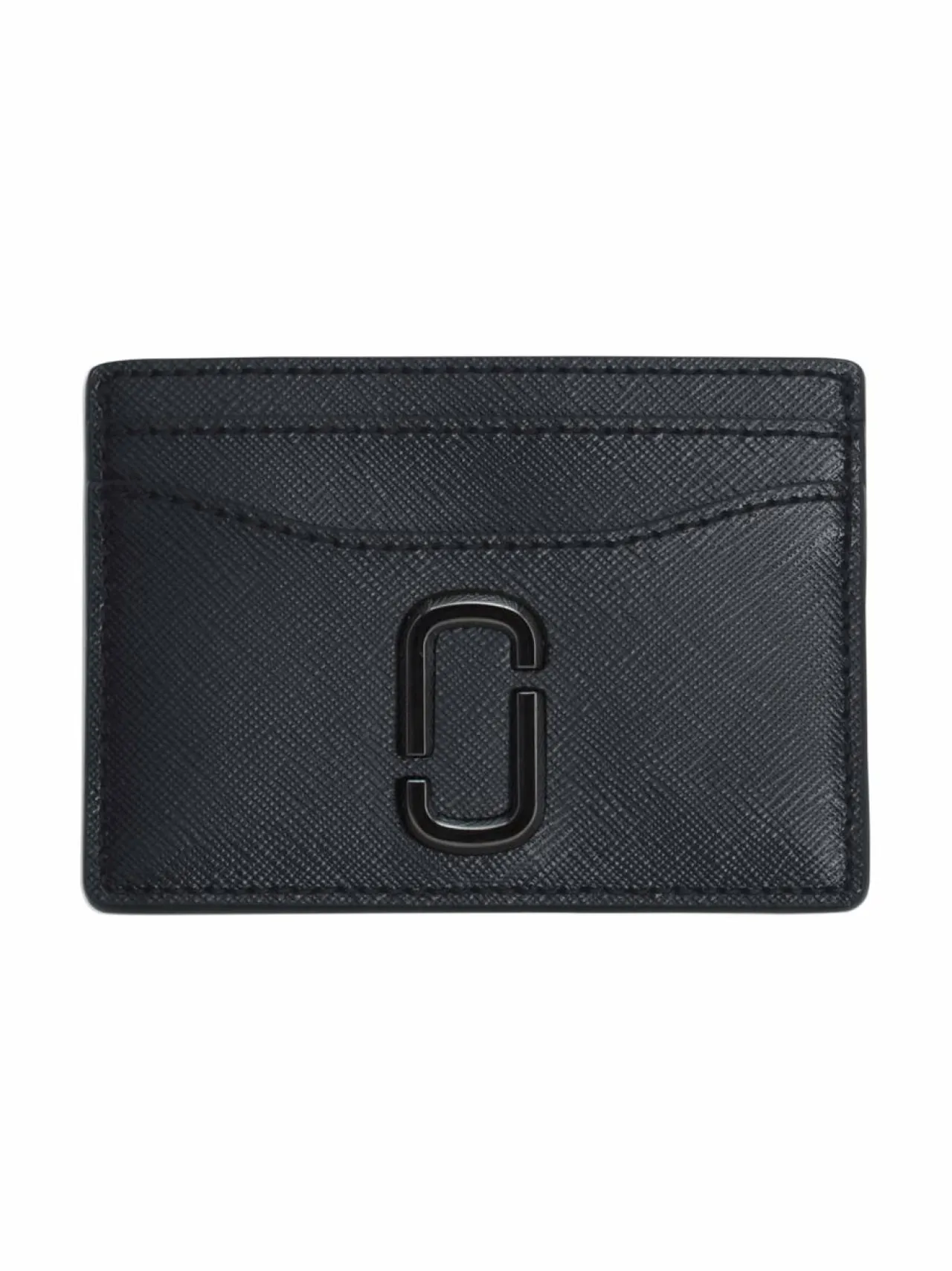 Lompakot & Kotelot<Marc Jacobs The Card Case -nahkainen korttikotelo 001 BLACK