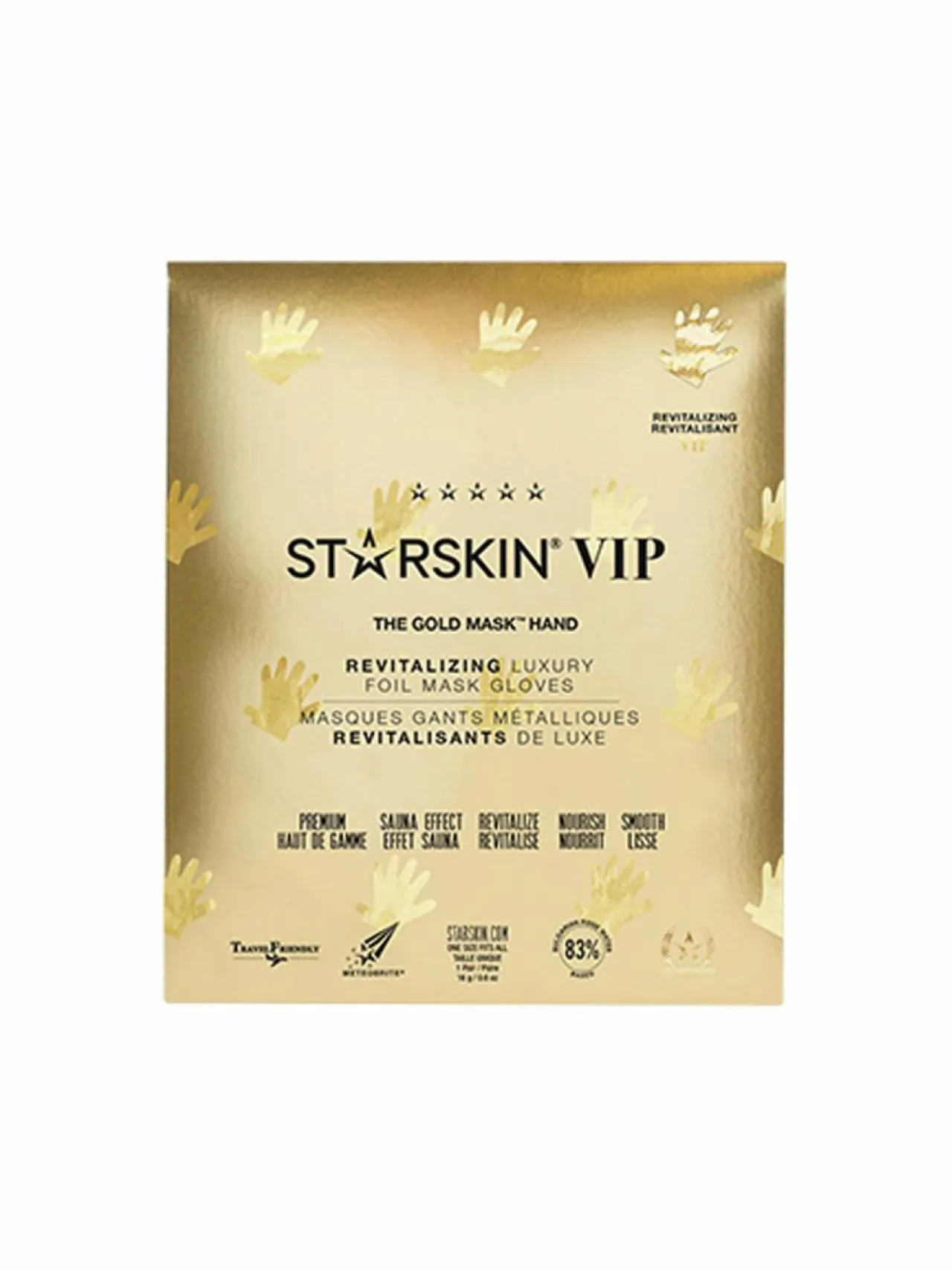 Starskin The Gold Mask Hand™ -käsinaamio^ Kynnet