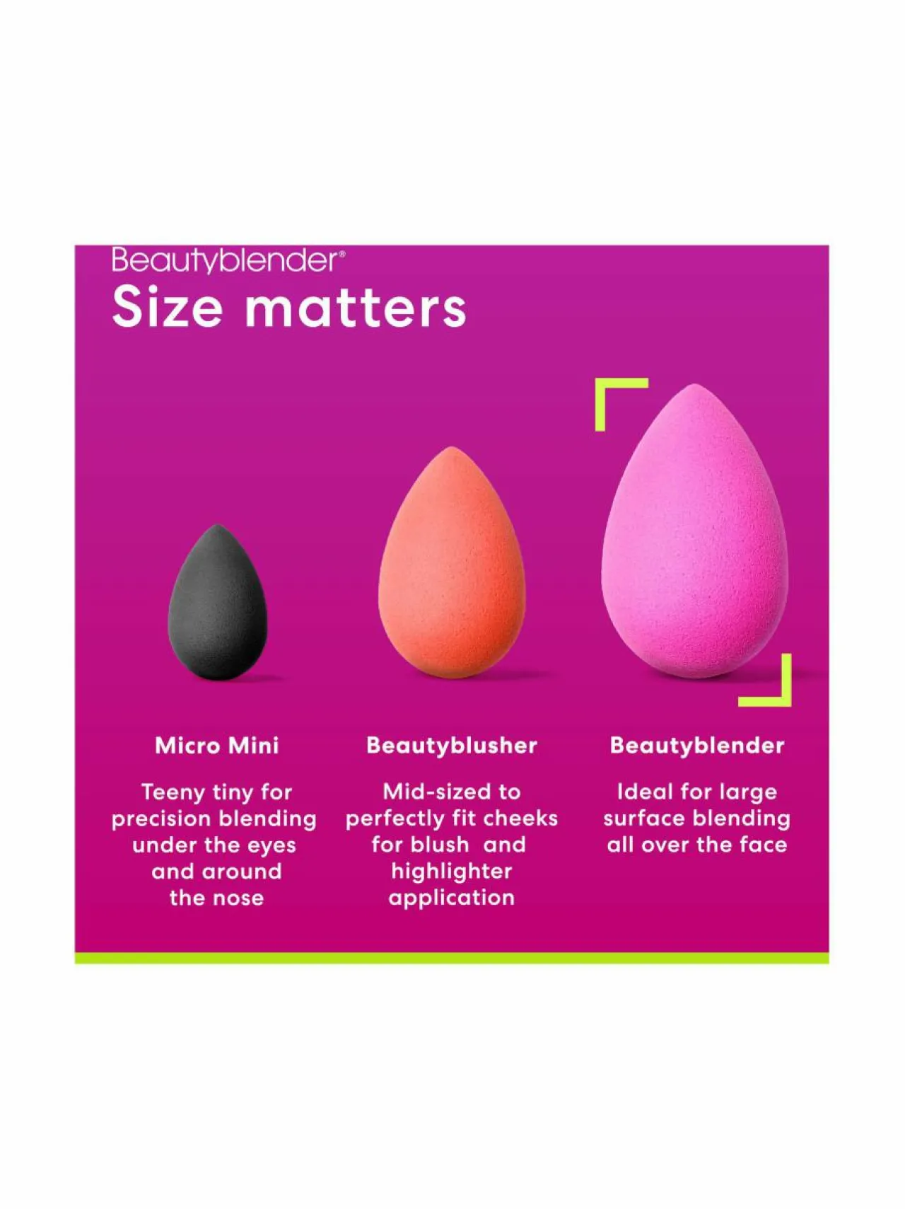 Beautyblender The Original Pink -meikkisieni^ Meikkaustarvikkeet