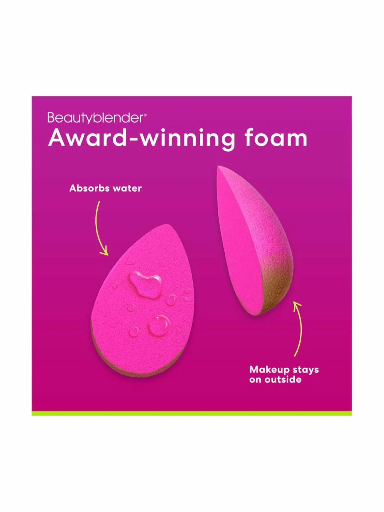 Beautyblender The Original Pink -meikkisieni^ Meikkaustarvikkeet