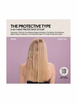 Muotoilu & Viimeistely<Fenty Hair The Protective Type 5-in-1 Heat Protectant Styling Cream -hiusvoide 150 ml