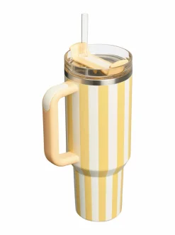 Tee, Kahvi & Vesi<Stanley The Quencher H2.O FlowState Tumbler -termosmuki 1.18 l BUTTER CABANA GLOSS