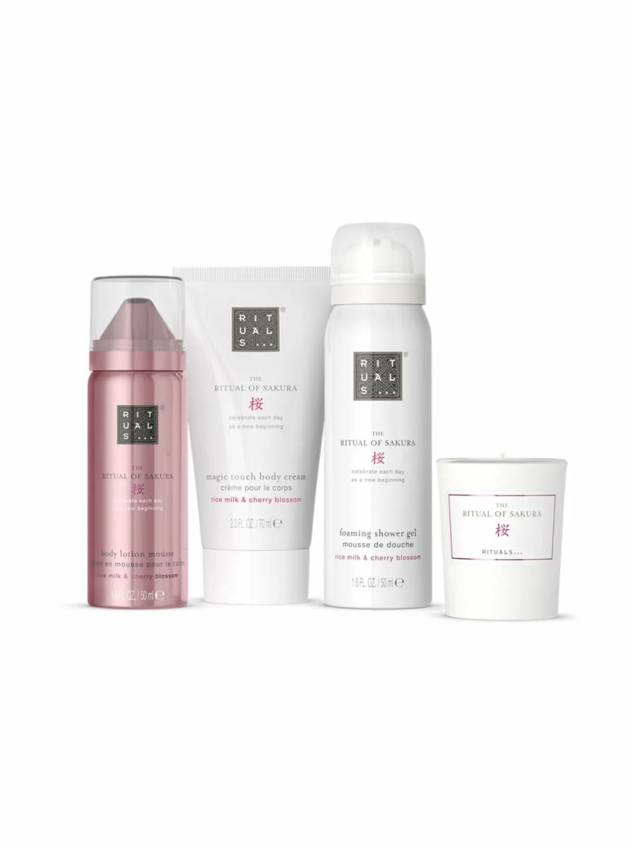 Ihonhoitopakkaukset<Rituals The Ritual of Sakura Small Gift Set -ihonhoitopakkaus