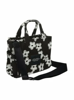 Käsilaukut<Marc Jacobs The Small Tote -kangaslaukku 005 BLACK/WHITE
