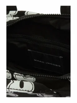 Käsilaukut<Marc Jacobs The Small Tote -kangaslaukku 005 BLACK/WHITE