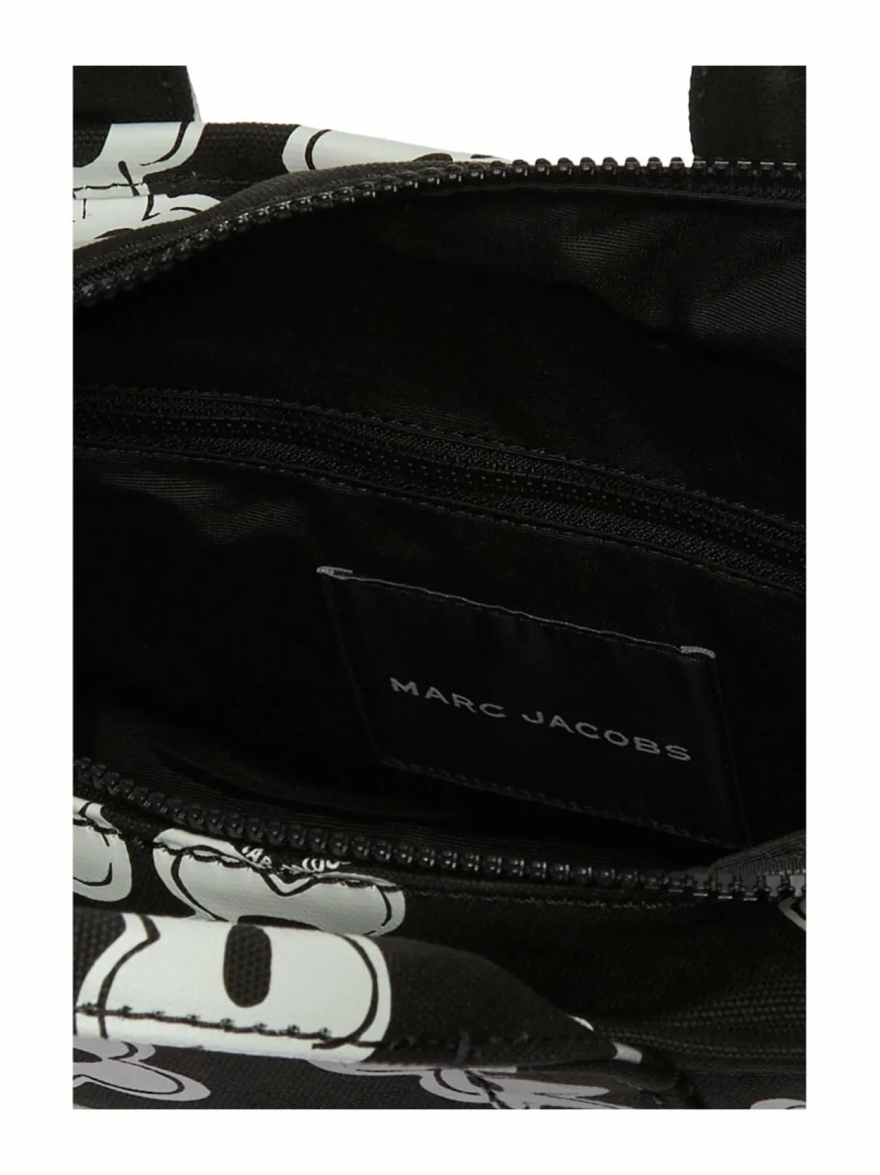 Käsilaukut<Marc Jacobs The Small Tote -kangaslaukku 005 BLACK/WHITE