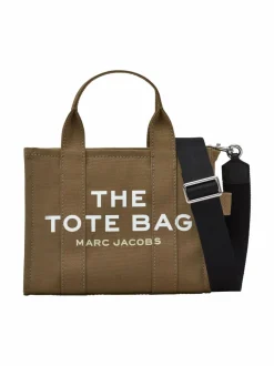 Shopperit<Marc Jacobs The Small Tote -kangaslaukku 372 SLATE GREEN