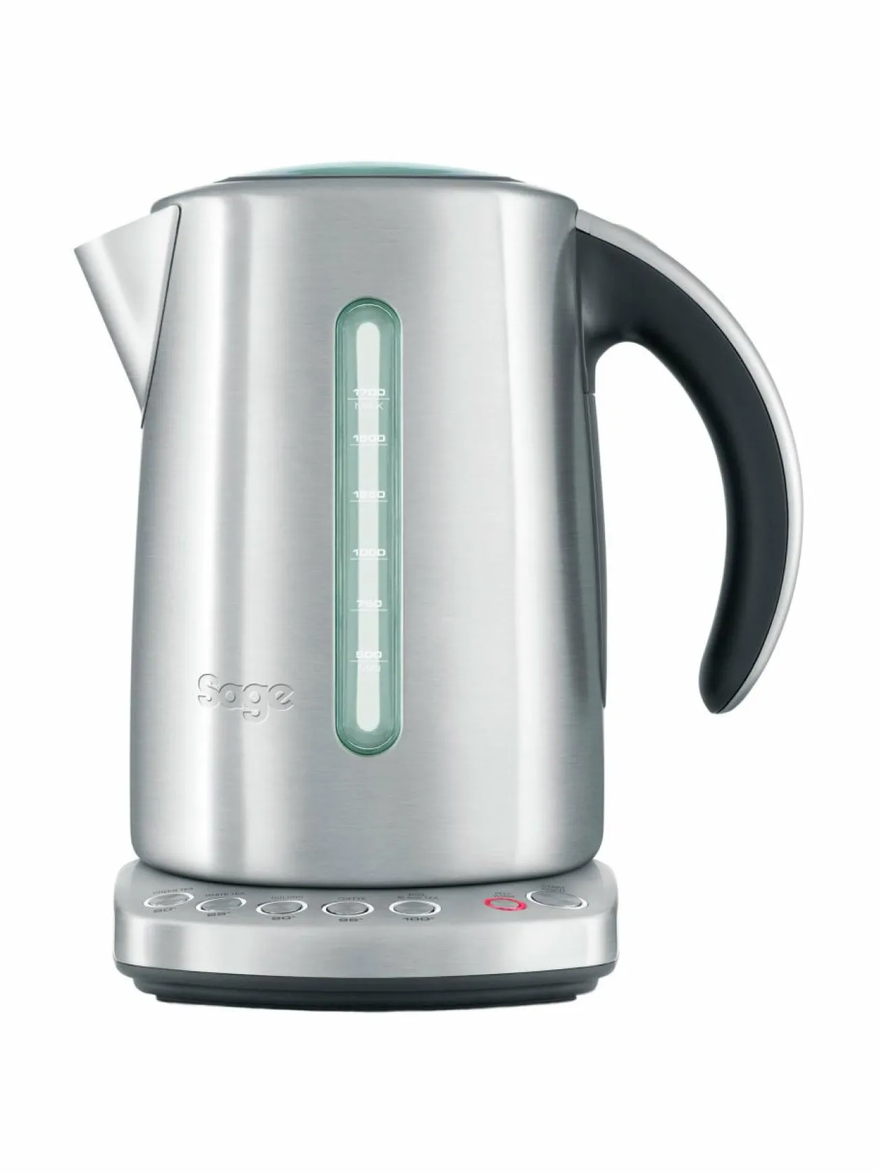 Kahvin- & Vedenkeittimet<Sage The Smart -vedenkeitin 1,7L BRUSHED STAINLESS STEEL