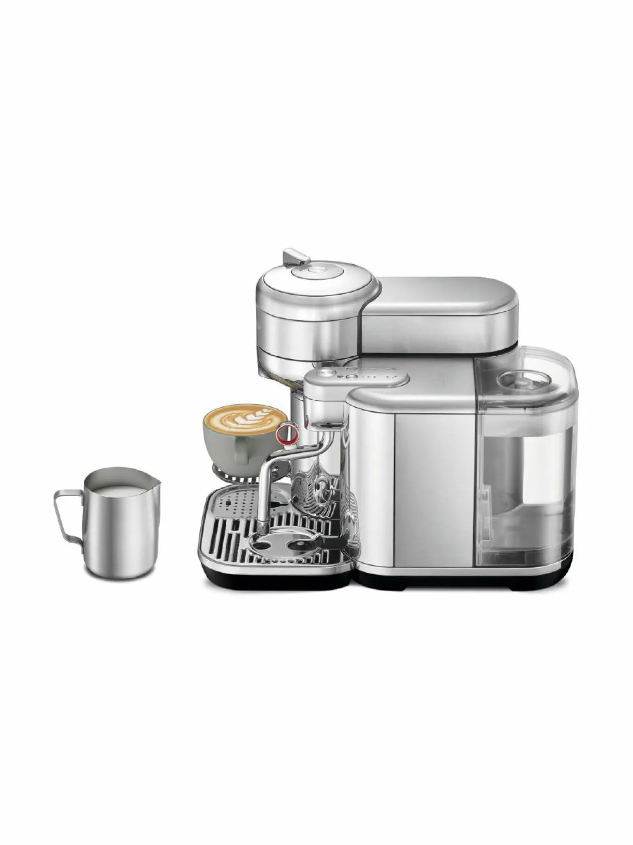 Kahvin- & Vedenkeittimet<Nespresso The Vertuo Creatista -kapselikeitin BRUSHED STAINLESS STEEL