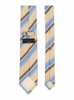 Stockholm Kravatt Tie Digonal Stripe -silkkisolmio^ Solmiot & Asusteet