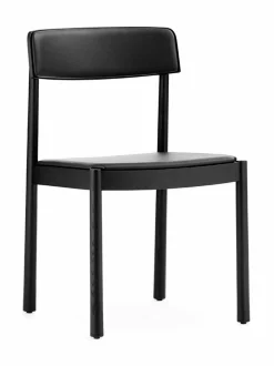 Tuolit & Jakkarat<Normann Copenhagen Timb Chair -tuoli, nahkaverhoilu BLACK/ ULTRA LEATHER BLACK