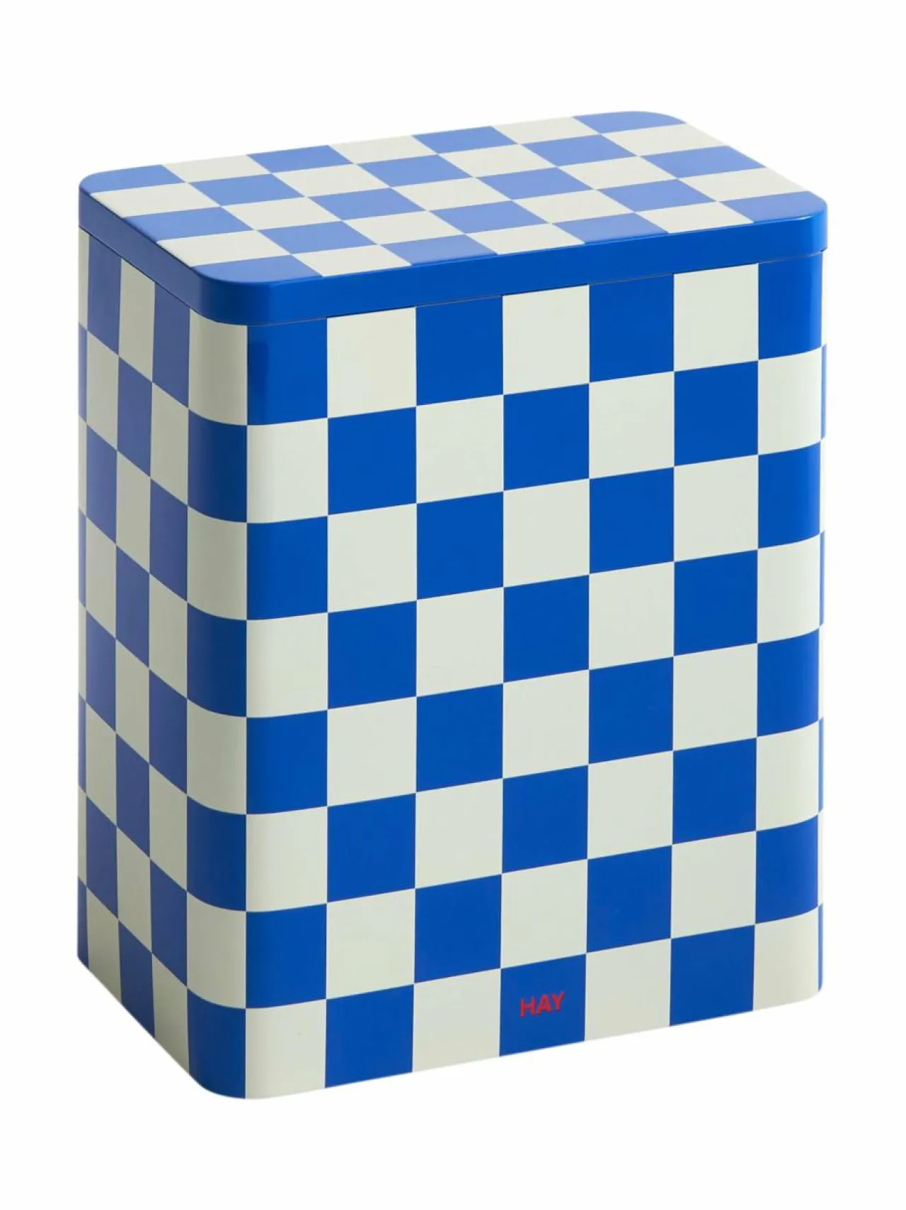 Koriste-Esineet<HAY Tin Container Large -säilytyslaatikko BLUE AND OFF-WHITE