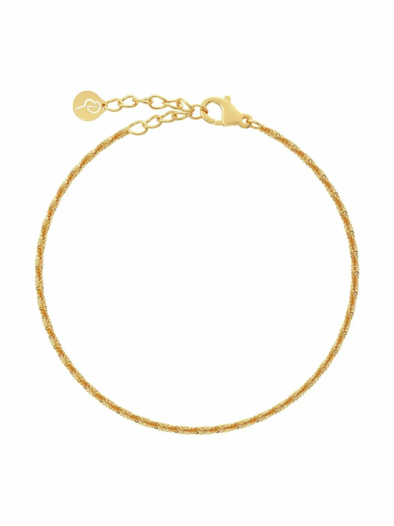 Korut<Edblad Tinsel Thin Bracelet -rannekoru GOLD