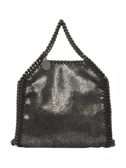 Käsilaukut<Stella McCartney Tiny Shiny Dotted Tote -laukku 1111 RUTHENIUM