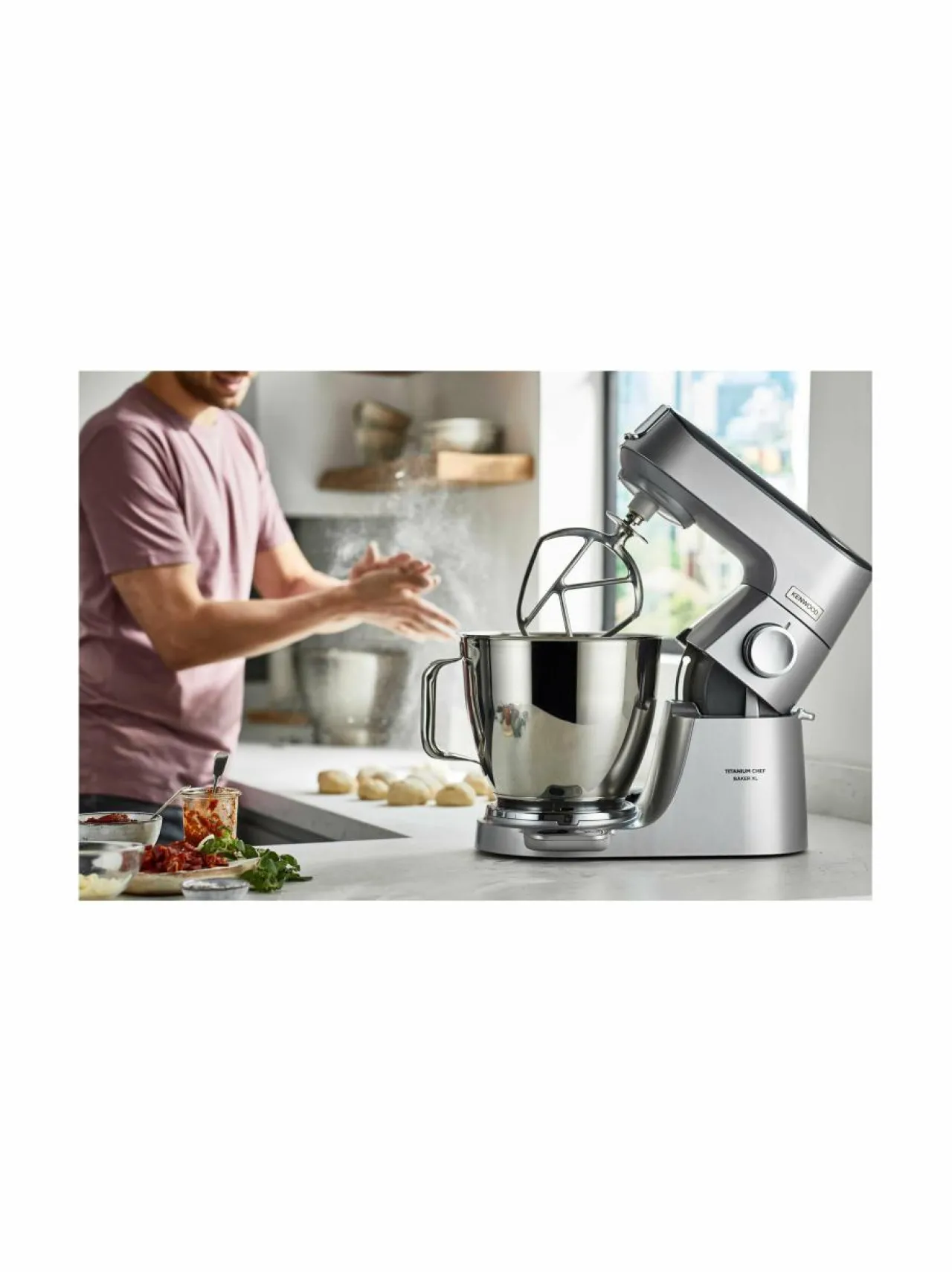 Yleis- & Monitoimikoneet<Kenwood Titanium Chef Baker XL Stand Mixer -yleiskone METAL