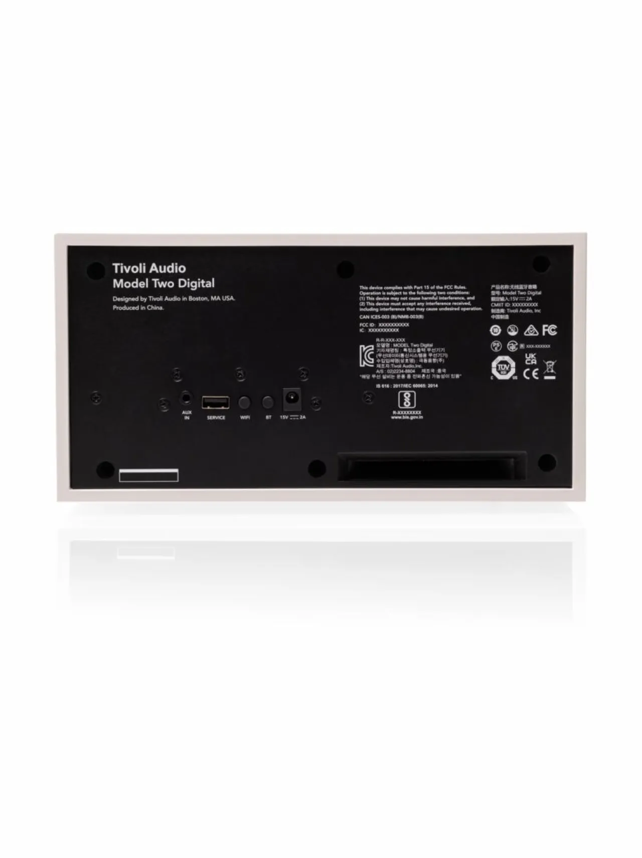 Tivoliaudio Tivoli Audio Model Two Digital White/Silver^ Audio