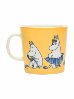 Mukit & Kupit & Asetit<Moomin Arabia T-muumimuki 0.4 L YELLOW