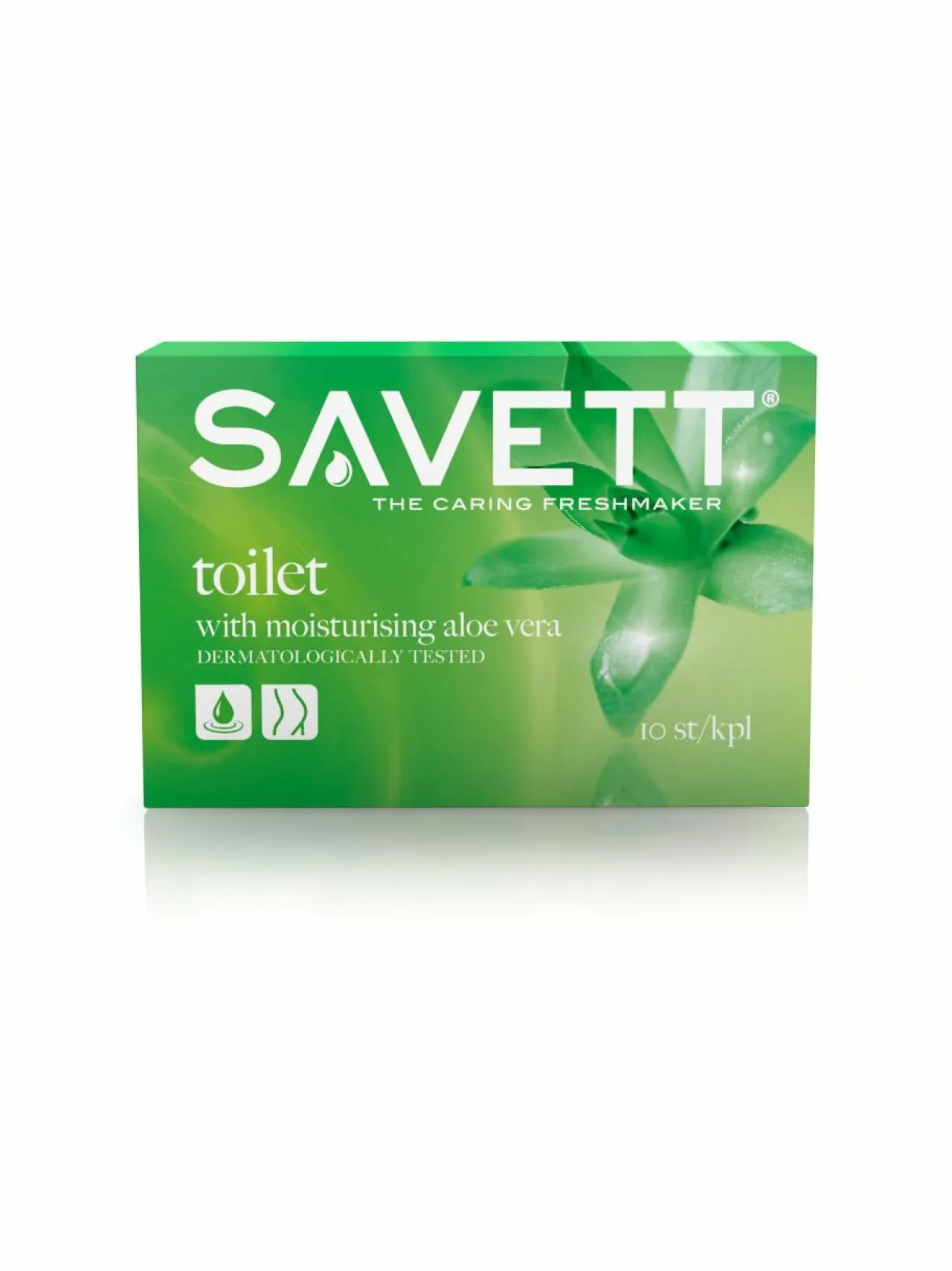 SAVETT Toilet -puhdistuspyyhe 10 kpl^ Hygieniatuotteet