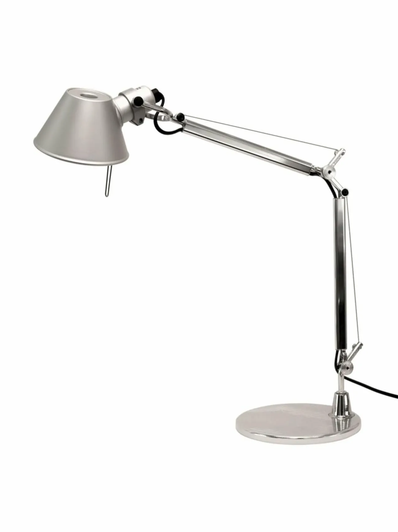 Pöytävalaisimet<Artemide Tolomeo Micro -pöytävalaisin ALUMIINI