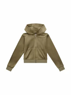 JUICY COUTURE Tonal Zip Through -huppari^ Colleget & Hupparit