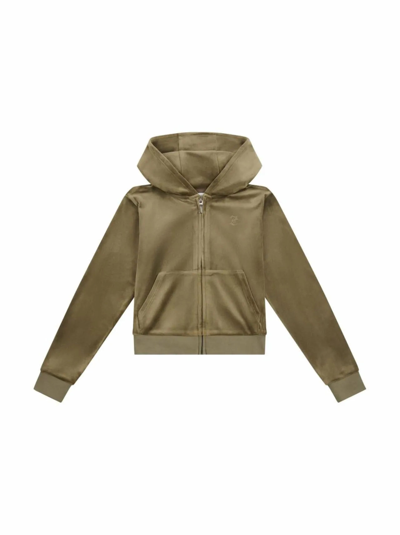 JUICY COUTURE Tonal Zip Through -huppari^ Colleget & Hupparit