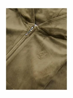 JUICY COUTURE Tonal Zip Through -huppari^ Colleget & Hupparit