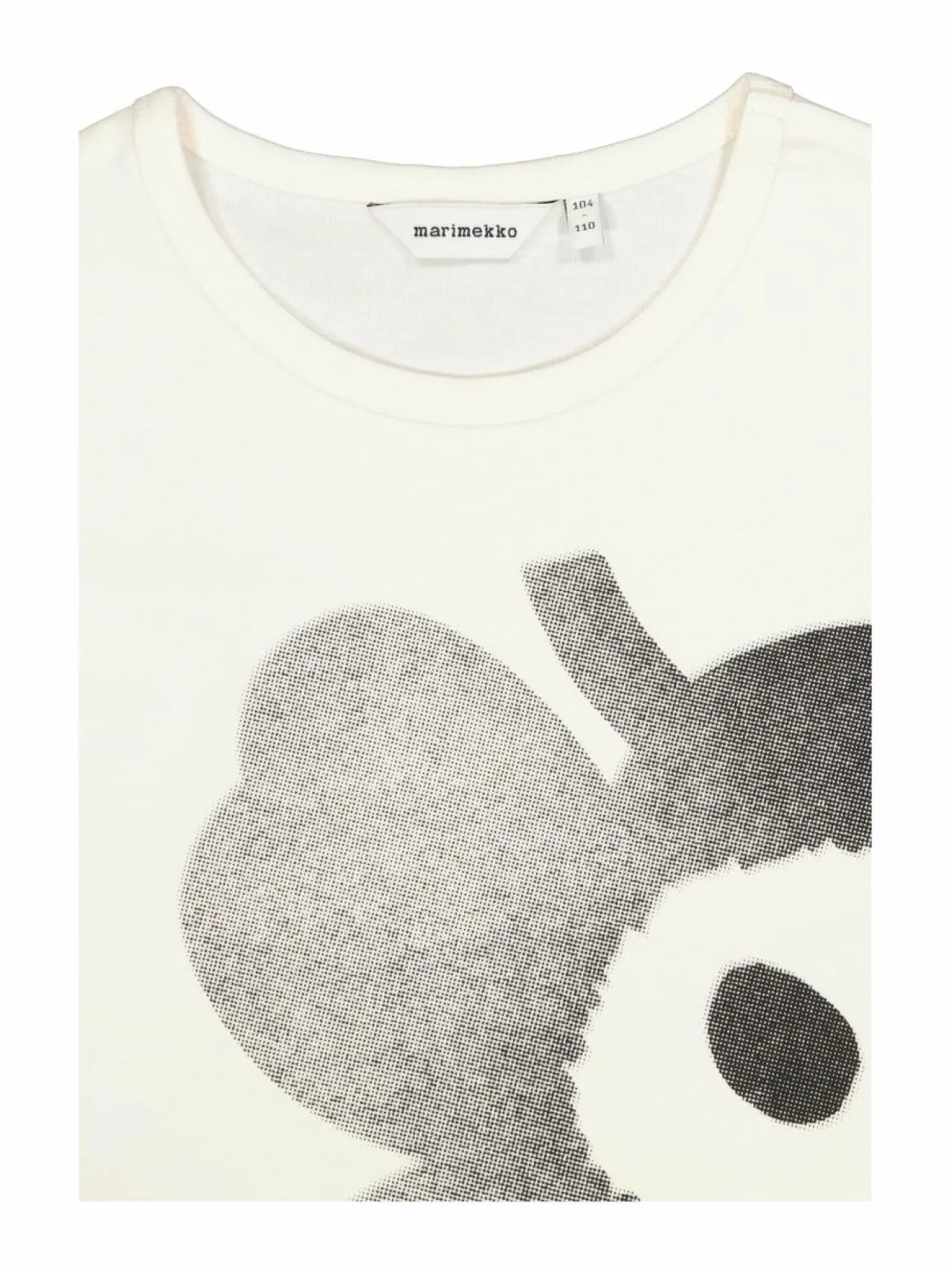 T-Paidat|T-Paidat<Marimekko Tonni Unikko Placement t-paita 190 BLACK, WHITE