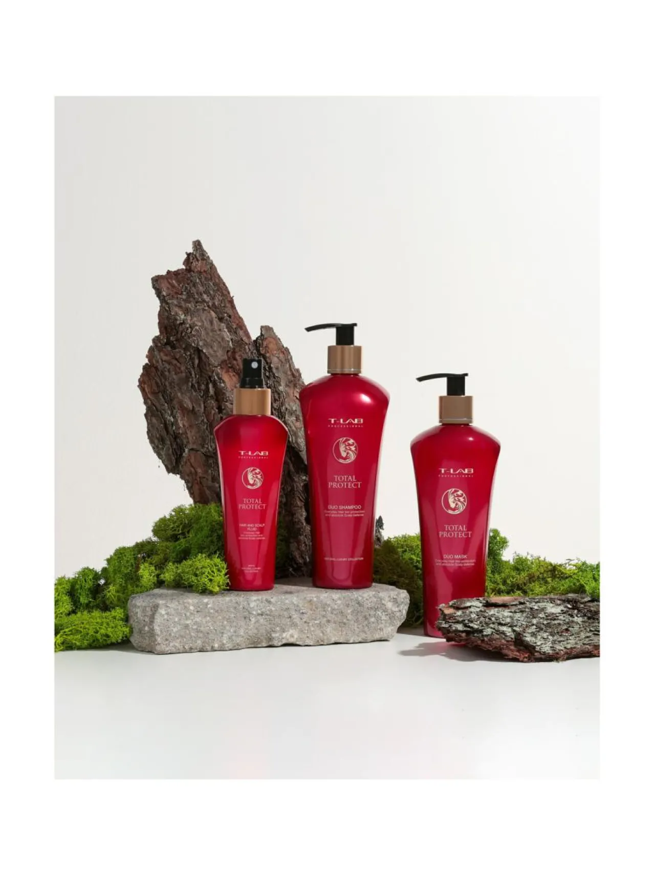Lahjapakkaukset<T-LAB Professional Total Protect Ritual Set- lahjapakkaus värjätyille hiuksille, 3 tuotetta