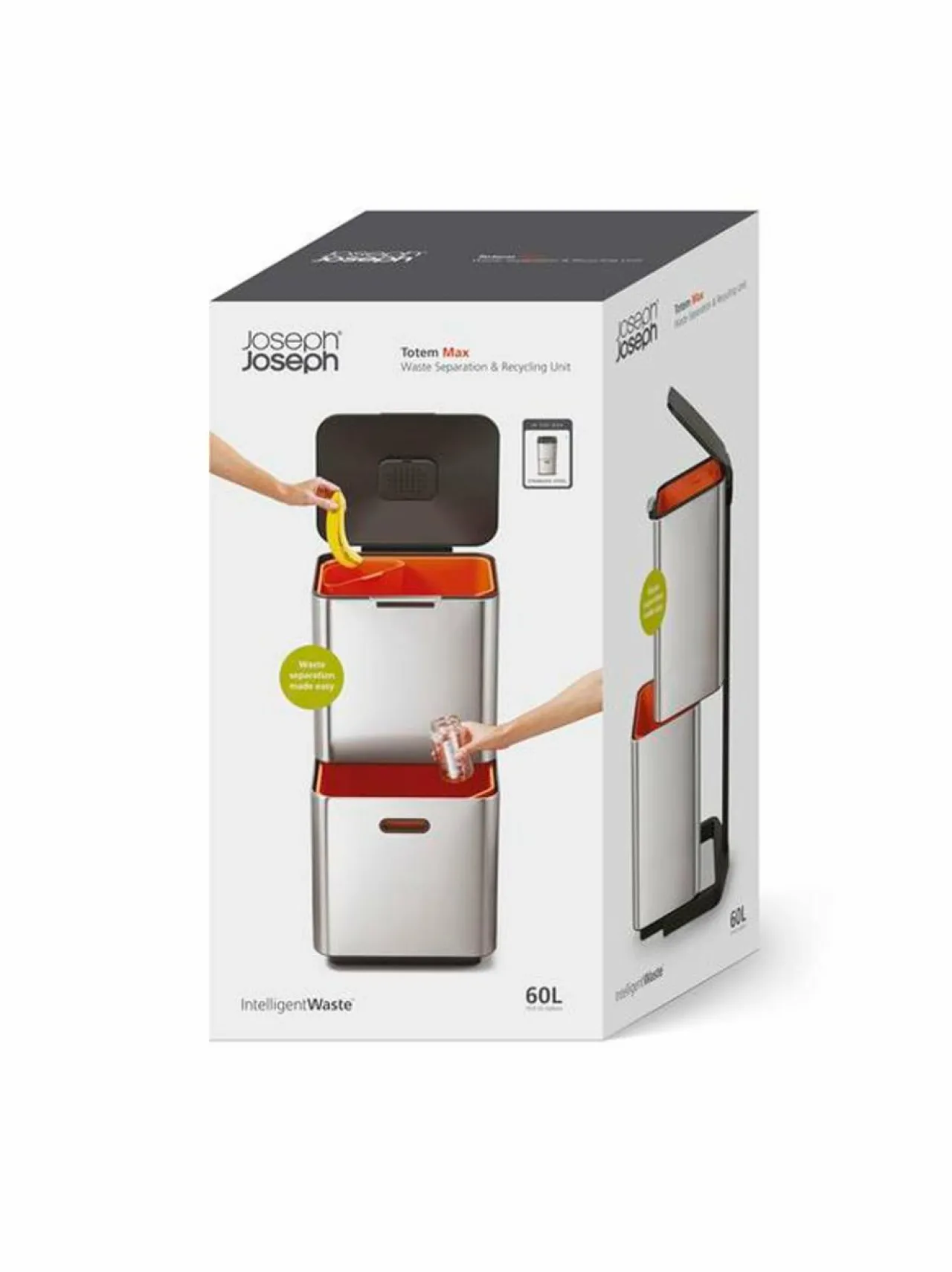 Joseph Joseph Totem Max -roskakori 60 l^ Roskakorit & -Pussit