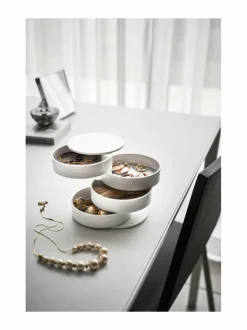Säilytys<Yamazaki Tower Accessory Tray -korulipas WHITE