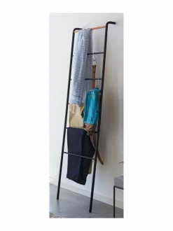 Naulakot & Koukut<Yamazaki Tower Ladder -vaateteline 160 x 45 x 24 cm BLACK